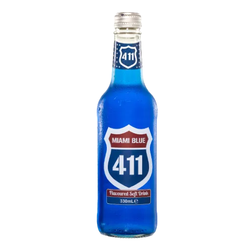 411 MIAMI BLUE 330ML - Discount Bazaar
