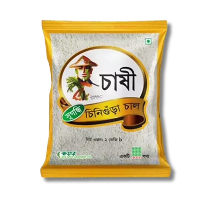 Chashi Chinigura Rice 2Kg - Discount Bazaar