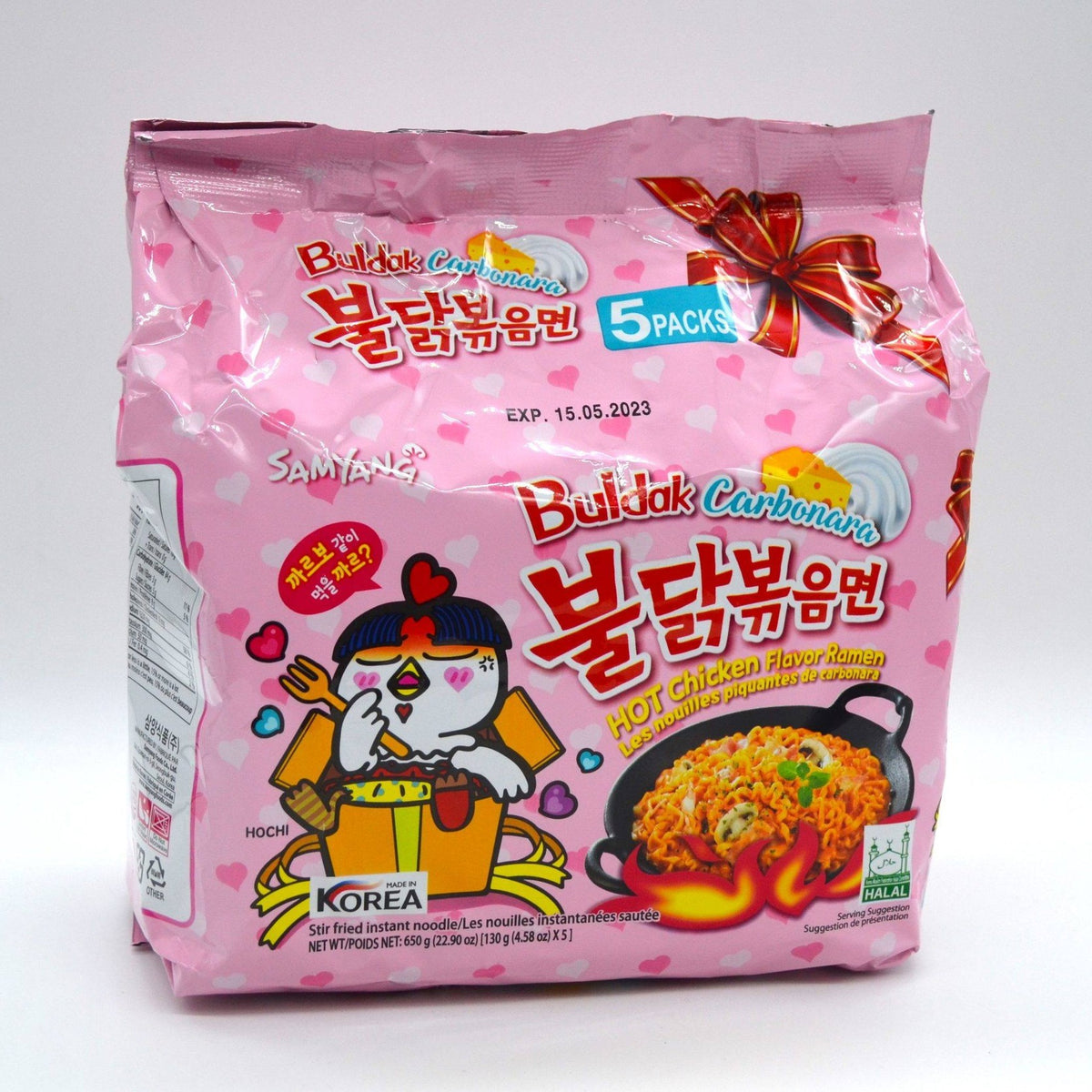 SAMYANG BULDAK CARBONARA CHICKEN FLAVOUR RAMEN