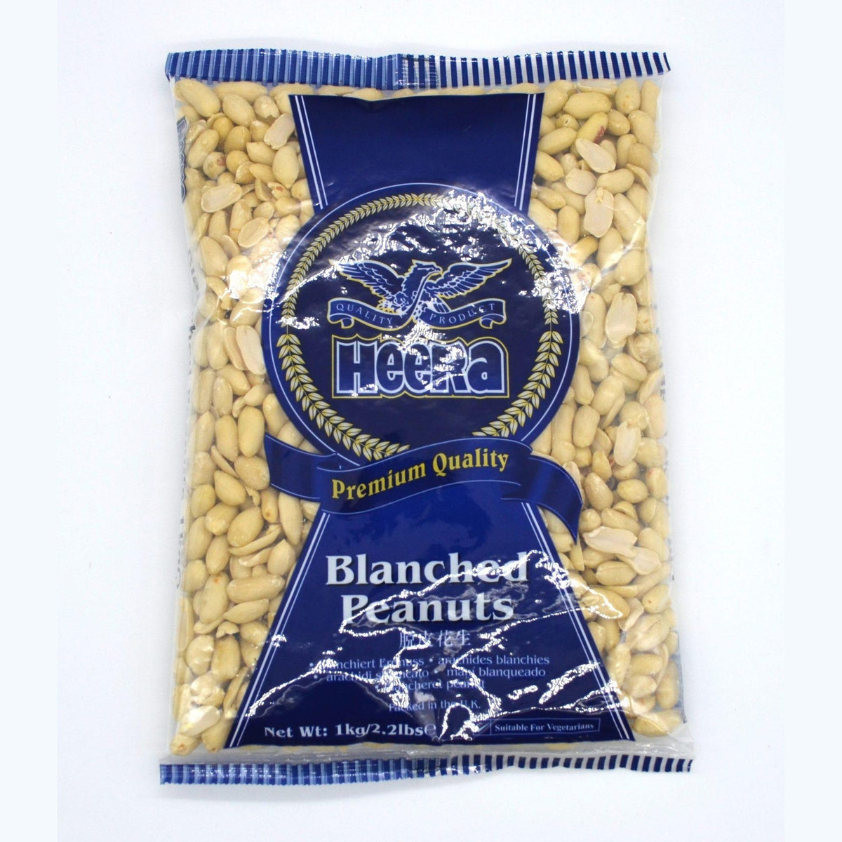 HEERA BLANCHED PEANUTS 1KG