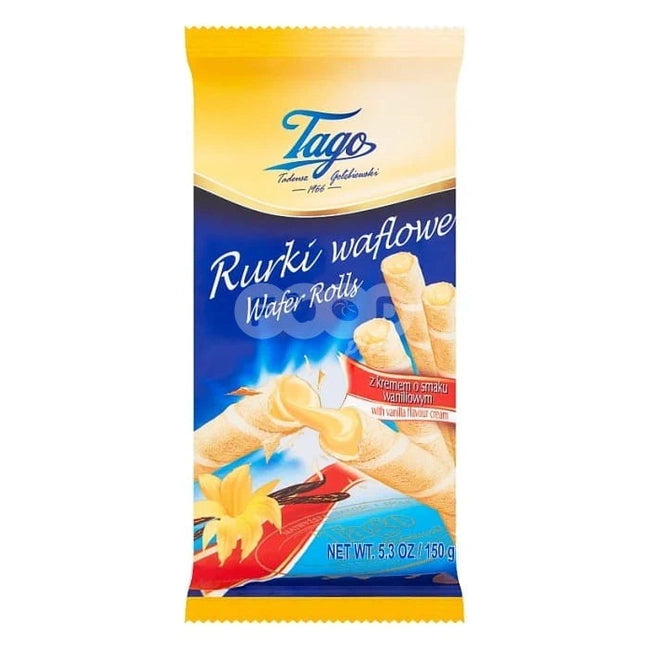 Tago Wafer Rolls Vanilla - Discount Bazaar