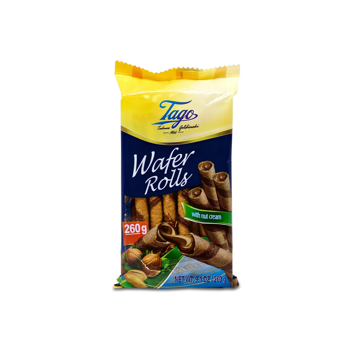Tago Wafer Rolls With Nut Cream - Discount Bazaar