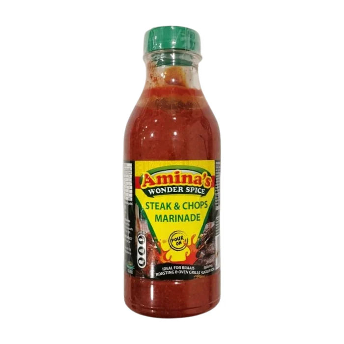 Aminas Steak & Chops Marinade 500ml