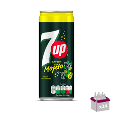 7UP MOJITO 33CL - Discount Bazaar