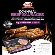 Quality Beef Sausages 12pcs - Discount Bazaar