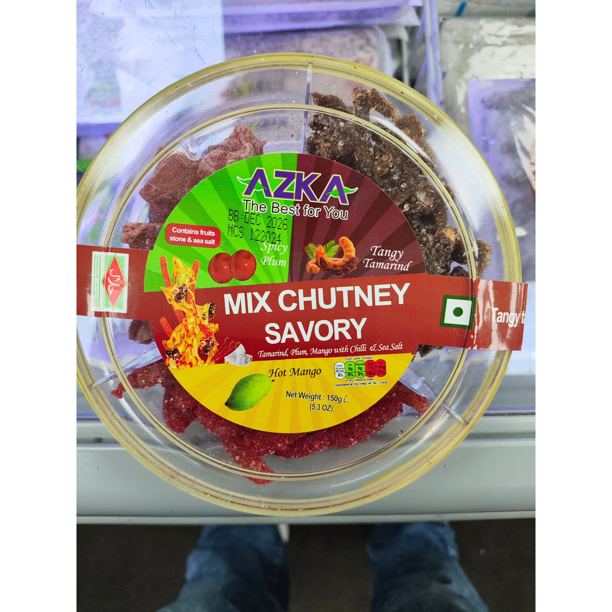 Azka Mix Chutney Savory 150g